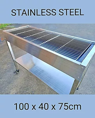 $259 • Buy New Stainless Steel Charcoal BBQ Grill / Yakitori / Hibachi