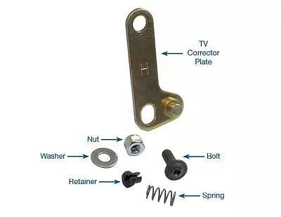 Fits Chevy Ford Sonnax TH200C 2004R 4L60 Holley Carburetor TV Cable Correct Kit • $40.90