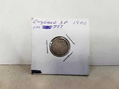 1900 VINTAGE QUEEN VICTORIA 3p COIN  • $15.80