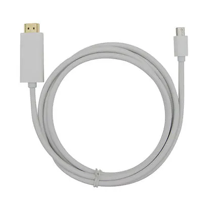 Mini Display Port To HDMI ThunderBolt Cable DP Adapter Apple Macbook Pro 1.8m • £3.75