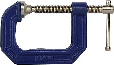 IRWIN Tools QUICK-GRIP C-Clamp 1 1/2-Inch 1 1/2-Inch Throat Depth (2025101) • $5.67