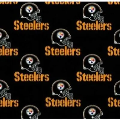 $14.95 • Buy NFL Pittsburgh Steelers A522-D Cotton Fabric By The Yard