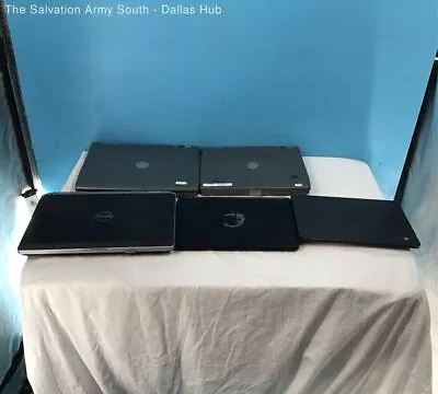 Dell Laptops - LOT OF 5 - (untested As Is No Chargers Parts Only) • $15.50