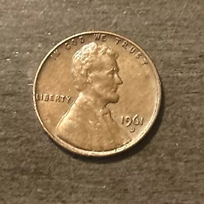 1961 D Penny Error RARE COIN!!! Great For Collectors!!! • $1250