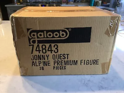 Unopened Sealed Factory Case Of 36 Galoob Jonny Quest Alpine Premium Figures • $295