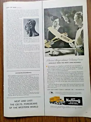 1957 Mayflower Warehouses Transit Movers Ad Precious Things Deserve Care • $2