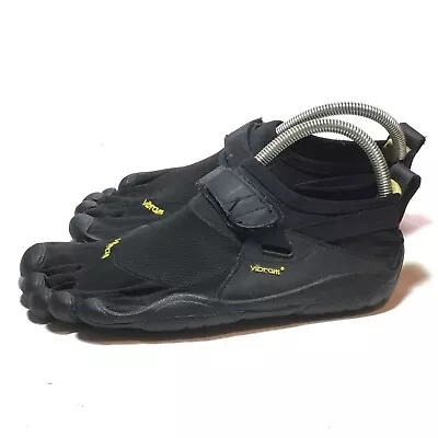 Vibram Five Fingers KSO Barefoot Women's Size 9.5/10 EU 40 Black Toe Shoes W148 • $44.95