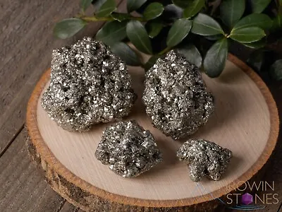 PYRITE Raw Crystal Cluster Metaphysical Home Decor Raw Crystals Stones E1012 • $20.50