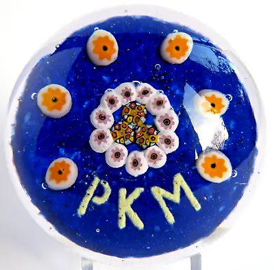 Paperweight Paperweight VINCENT YSART Millefiori Design PKM • £153.61