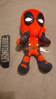 Official Marvel Comics Deadpool Shocked 12  Large Plush Soft Toy • £4