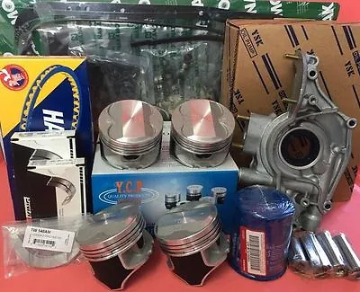 YCP P29 76mm TeflonCoated Pistons High Comp Complete Kit Civic 96-00 D16Y7 / Y8 • $1339