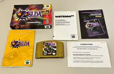 Legend Of Zelda Majora's Mask Collector's Edition (Nintendo 64 N64) Complete • $377.95