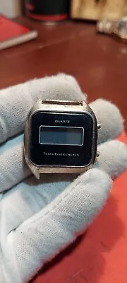 Texas Instruments Digital Watch Vintage Mens Quartz 1980s • $18