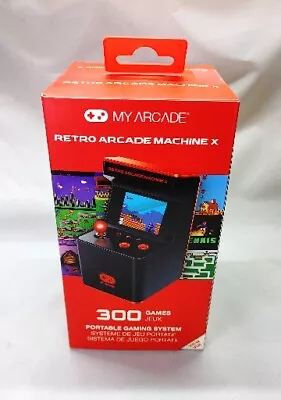 My Arcade Machine X Portable Gaming System Mini Cabinet 300 Games Retro • $39.62