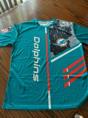 $13.99 • Buy Miami Dolphins Shirt - Large