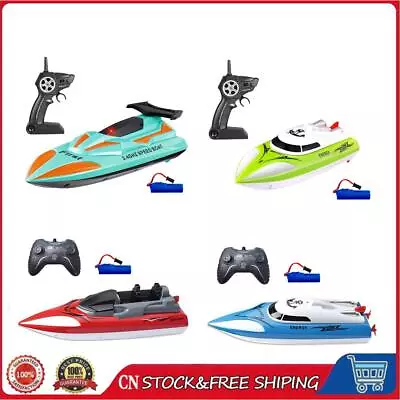 2.4GHz RC Speedboat Waterproof Fast RC Boats Racing Speedboat For Adults And Kid • $40.91