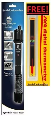 $39.95 • Buy Aquatopia Aquarium Fish Tank Heater 300 Watt 300w 4 / 5 Foot 300l Tank Cichlids