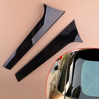 Rear Window Spoiler Splitter Side Wing Lip Cover Trim Fit For Benz ML GLE W166 • $61.54