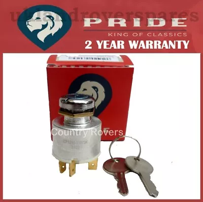 Mgb Ignition Switch Genuine Pride With Barrel & Keys  3 Position 13h337 31973 • $17.41