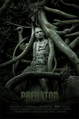 Predator Screen Print Poster #XXX/135 By Chris Koehler Schwarzenegger Not MONDO • $95