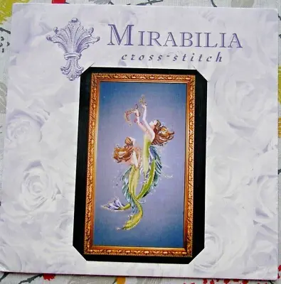 £22 • Buy Mirabilia  * Mermaids Of The Deep Blue * ( Md 85 ) Cross Stitch Chart 