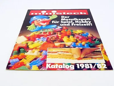 Ministeck Prestofix Antique Toys Catalogue Year 1981/82 • $8.51