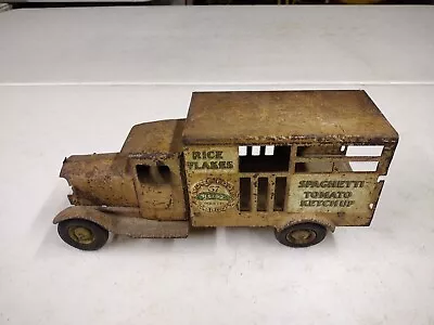 Vintage Early Metalcraft H.J. Heinz Co. Advertising Pressed Steel Delivery Truck • $119.95