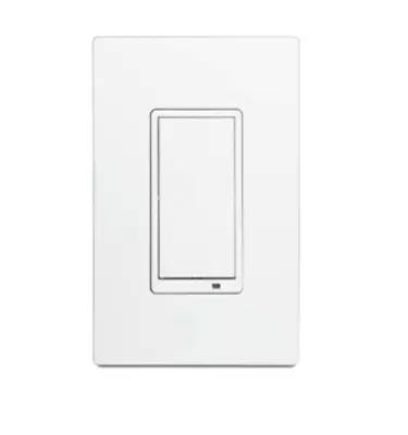 $47.95 • Buy Linear WS15Z5-1 Wall Mount Switch Allows Remote ON/OFF Control Z Wave GoControl