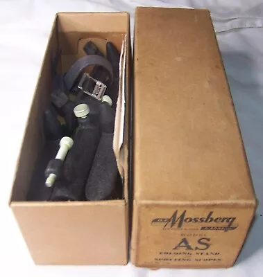 Vintage O.F. Mossberg & Sons Model AS Stand For A Spotting Scope + Box • $31