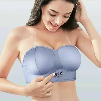 Breast Lift Massager Bra Vibration Enlargement Chest Enhancer Heating Stimulator • $21.97