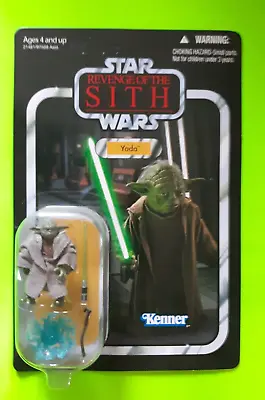 Yoda #VC20 - 2010 Star Wars Vintage Collection - Unpunched Card - NIB • $80