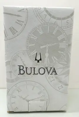 Bulova Engraved Mens Pocket Watch With Wooden Display Box • $60