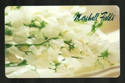 MARSHALL FIELD'S Flowers ( 2003 ) Gift Card ( $0 ) • $4.50