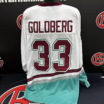 Goldberg From The Mighty Ducks Movie Jersey Hockey Jersey • $49.99