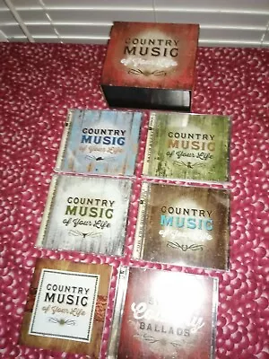 Country Music Of Your Life 10 CD Boxed Set 150 Songs Time Life With Booklet • $59