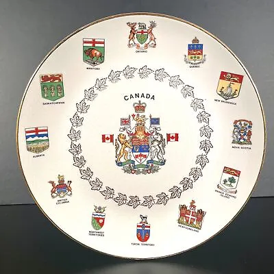 $14.99 • Buy Canada Plate - Georgian China - Made In USA - Vintage