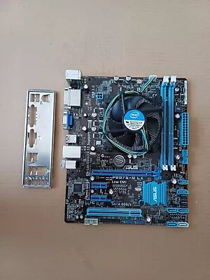 ASUS P8B75-M LX MICRO ATX MOTHERBOARD BUNDLE  WITH INTEL I5 3470 • £30