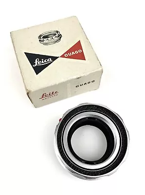 LEICA LEITZ OUAGO 16467N CLOSE FOCUS MOUNT ADAPTER 90mm ELMAR BOX VISOFLEX II  • $55