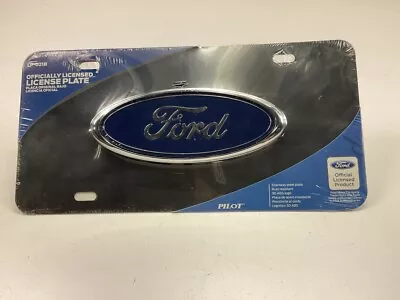 Pilot LP-021B Ford 3D License Plate Stainless Steel • $24.94