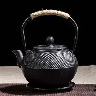 Japanese Iron Tea Pot Cast Iron Teapot Tea Kettle For Boiling Water Oolong Tea • £24.50