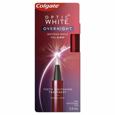 $18.95 • Buy COLGATE Optic White Overnight Teeth Whitening Treatment Pen 2.5ML 