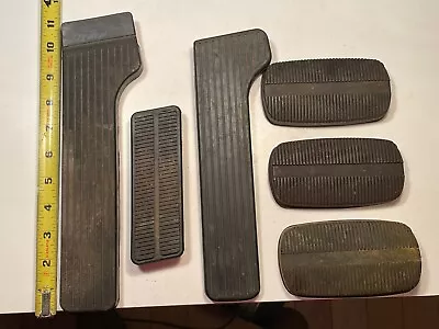 Vintage Six Piece Automotive Gas Brake Pedal Set For Parts Or Restoration • $24