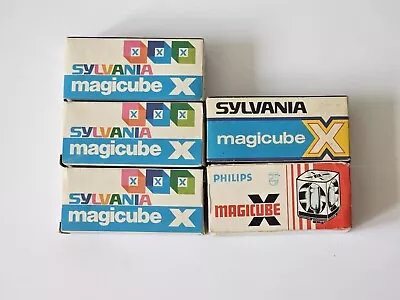 MAGICUBE X Flash Cubes Philips SYLVANIA LOT • $47.50