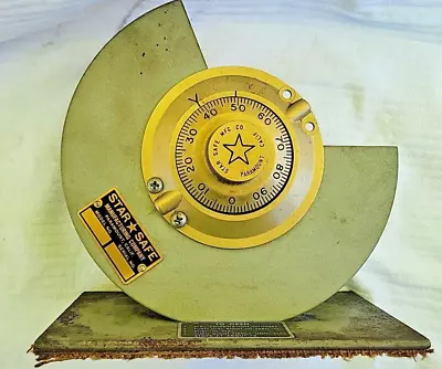 Rare Vintage Safe Door Cut Away Star Safe Co. Store/Advertising/Salesman Display • $127.50