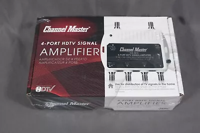 CHANNEL MASTER CM-3414 4-Port HDTV Signal Amplifier New And Sealed • $71.99