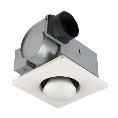 Broan-NuTone Exhaust Fan/Infrared Heater Ceiling Bathroom 70 CFM 250-W Recessed • $101.52