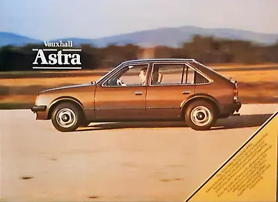 Vauxhall Astra Mk1 Brochure 1981 • $15.22