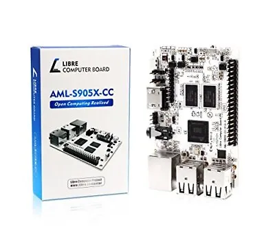 Libre Computer Board AML-S905X-CC (Le Potato) 2GB 64-bit Mini Computer For 4K... • $44.30