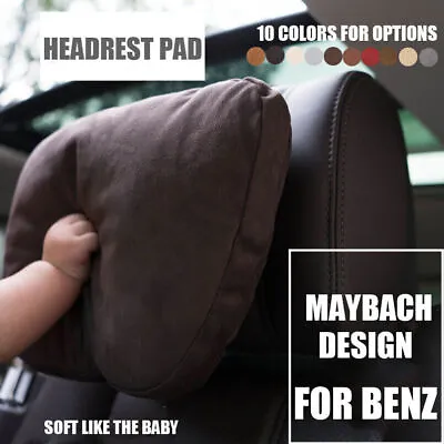 Soft Design S Class Car Headrest Neck Pillows Seat Cushion For Mercedes-Benz • $12.96