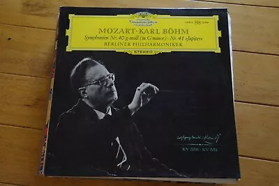 Mozart  Symphony 40 G Minor 41 Jupiter  Lp 12  Vinyl Record Vg+ [7] • $15